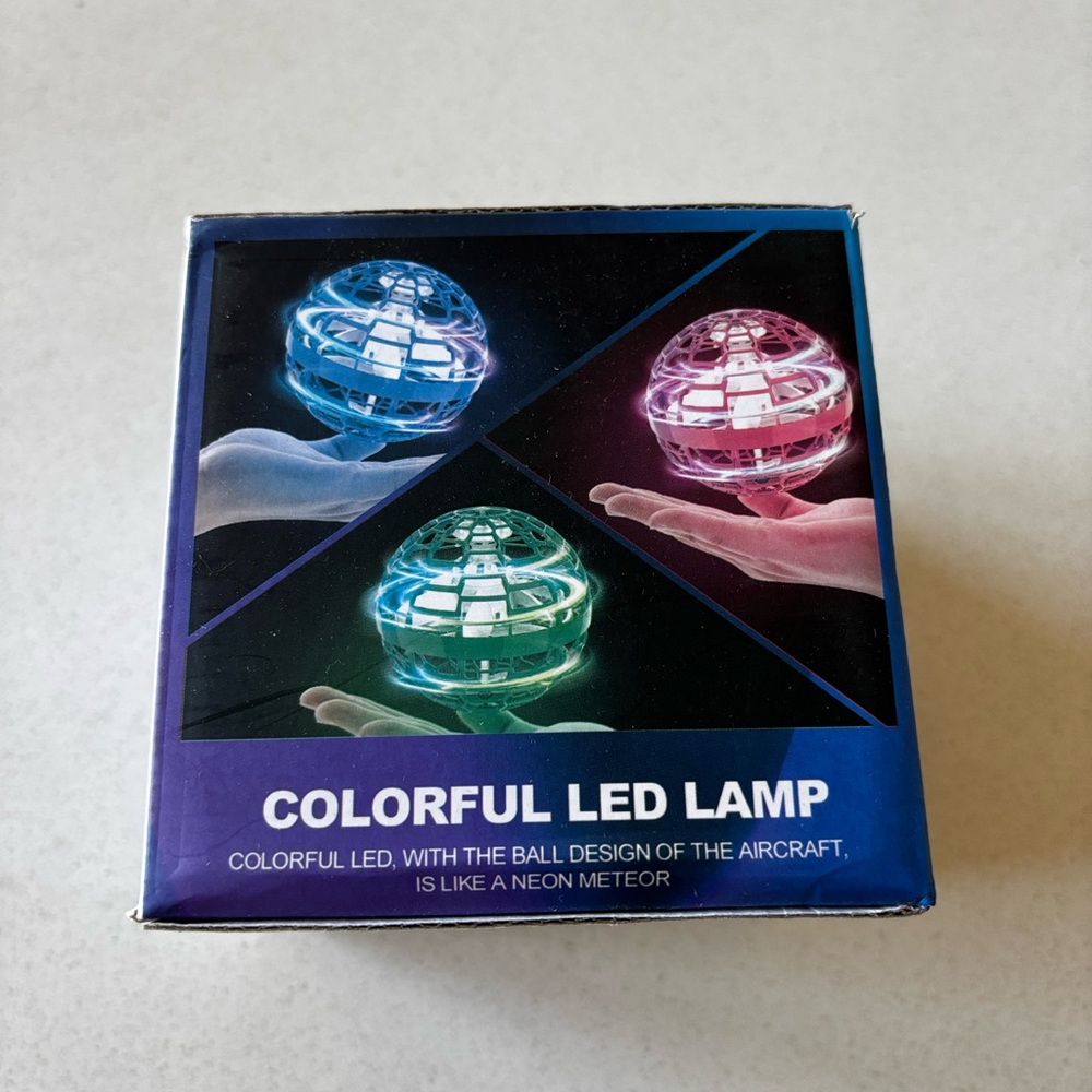 ASOS 4 pc Colorful LED Lamp - Blue and Pink